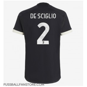 Juventus Mattia De Sciglio #2 Replik 3rd trikot 2023-24 Kurzarm